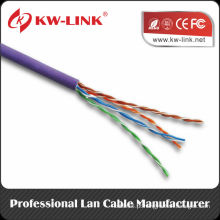 Melhor preço utp cat5e lan cabo 4pr 24awg cabo de rede 305m